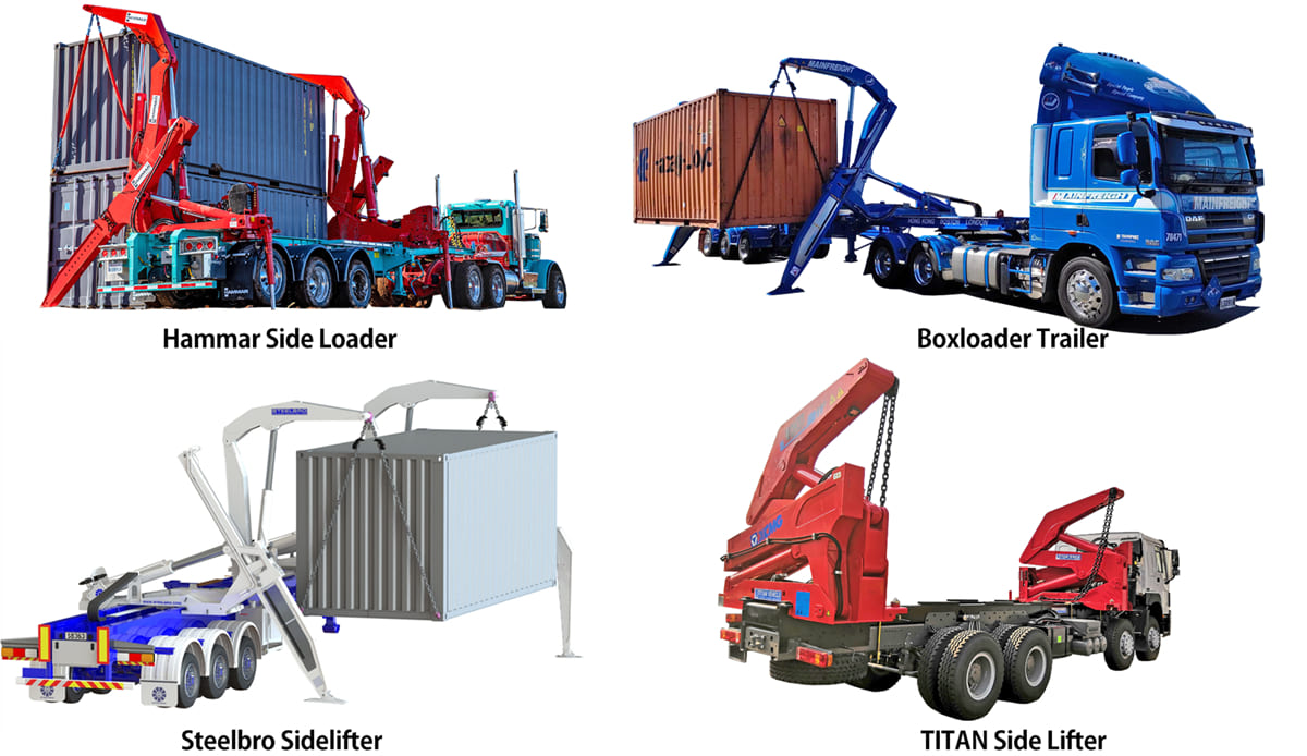 Different Types of Side Lifter Trailer