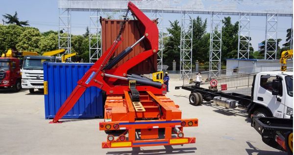 Side Lifter Container Trailer for Sale in Tanzania