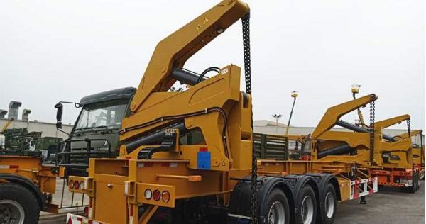 Side Loader Container Loading Trailer for Sale in Guyana