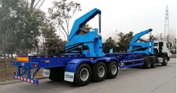 Container Loading trailer for Sale | Can you Put a Shipping Container on the Container Loading Trailer?