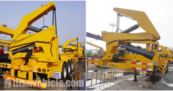 37 Ton Container Loading Trailer will be sent to Gabon
