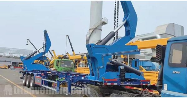 37 Tonne Side Loader Trailer will be sent to Papua New Guinea