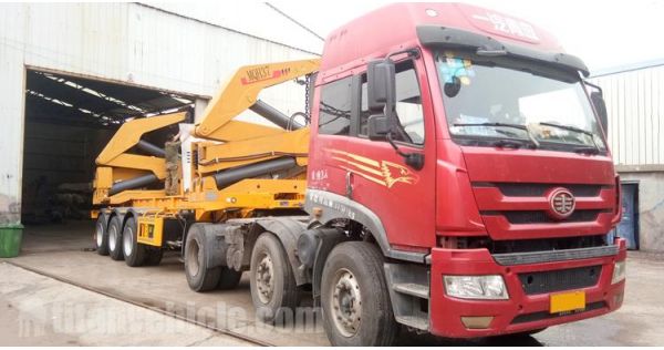 40Ft Side Lifter Trailer fwill be sent to Tanzania