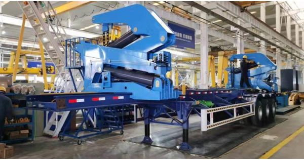 TITAN 20/40 Foot Side Lifter Trailer will be sent to Guinea Gnbty