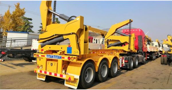 20 Ft Self Loading Trailer will be sent to Cayman Islands