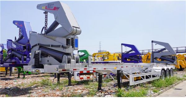 37 Ton Side Loader Trailer will be sent to Guinea