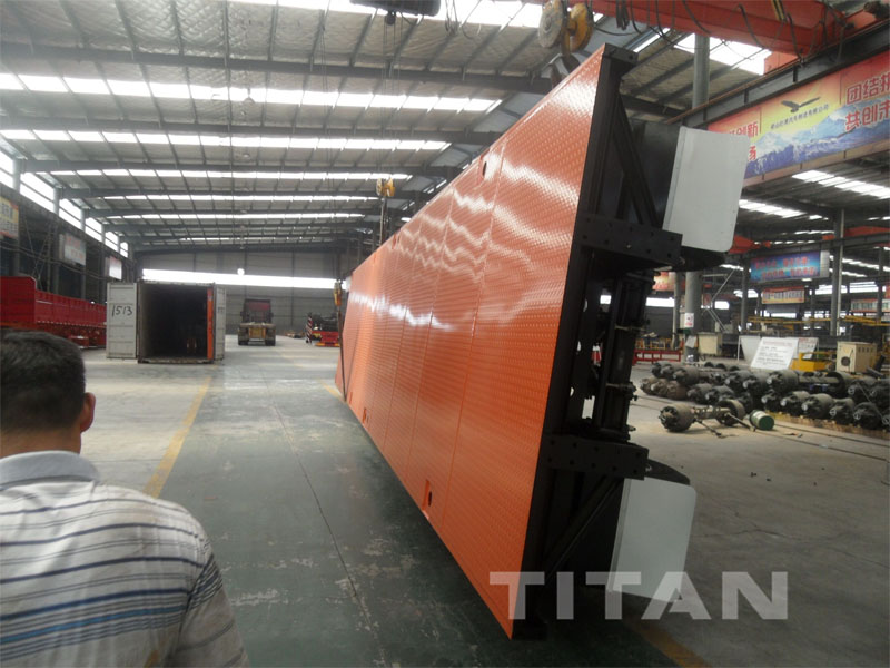 flatbed trailer