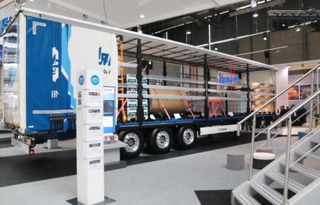 How does Europe transport steel rolls?