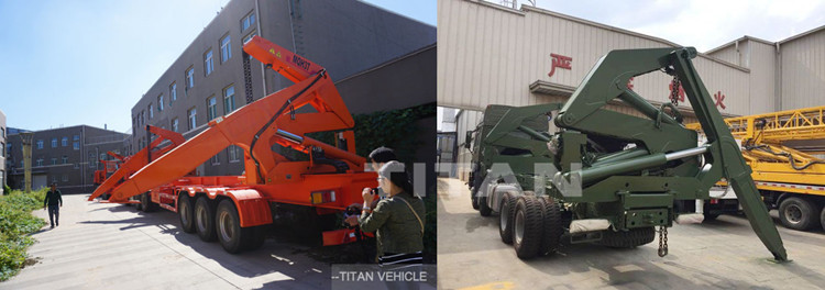 How do you attach a shipping container to a trailer?-Container Side ...