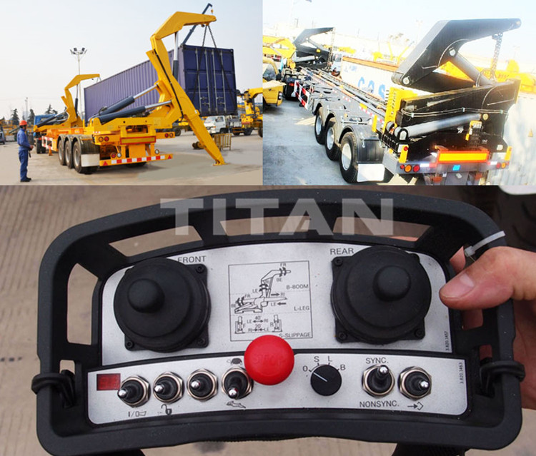 container side loader with the remote for sale