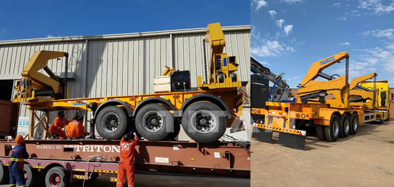 Sidelifter container trailer for sale