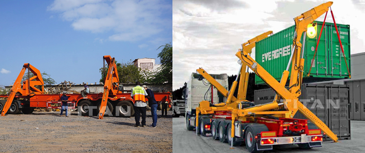 Container side loader for sale