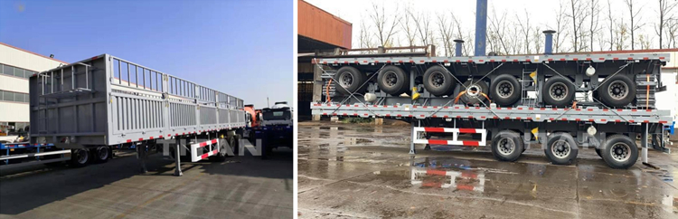 3 axle fence trailer