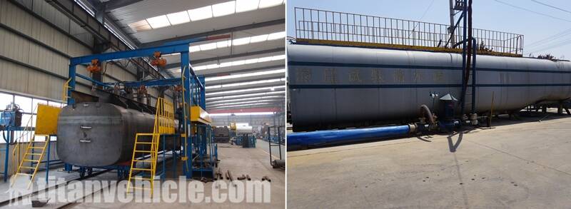 Processing of Fuel tanker trailer