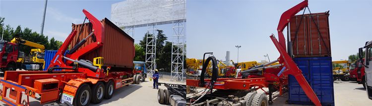 sidelifter container trailer