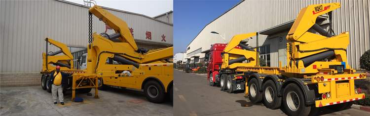 Side Loader Container Loading Trailer for Sale in Guyana