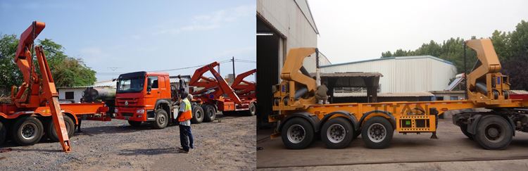 Side Lifter Container Loading for Sale in Tanzania