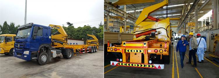 40ft Container Side Loader Semi Trailer for Sale in Mozambique