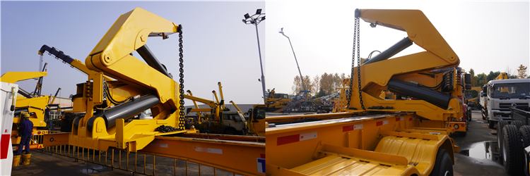 How to Load Shipping Containers on Trailers-Container Loading Trailer