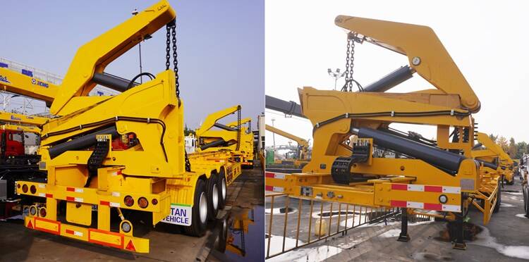 Details of 45T Side Loading Trailer 