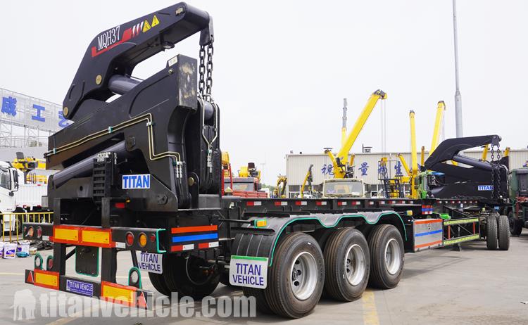 45 Ton Container Loading Trailer for Sale In Burkina Faso