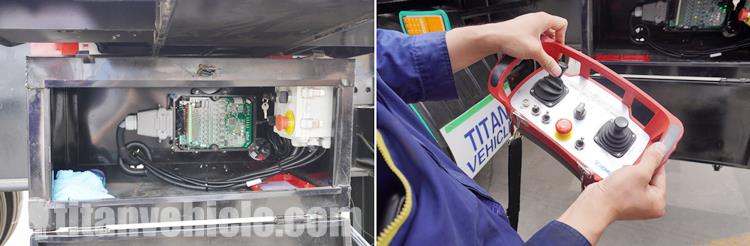 Control System of Container Loading Trailer