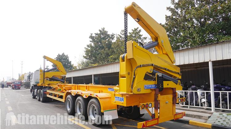 20/40Ft Container Side Loader Trailer for Sale