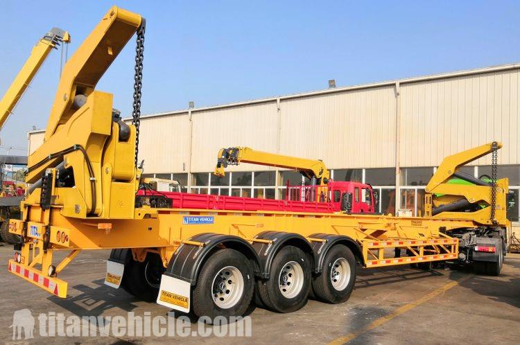 Side Loader Container Trailer for Sale Manufacturer