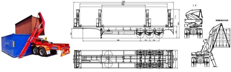 37 Tonne Hammar Side Lifter Trailer for Sale in Papua New Guinea