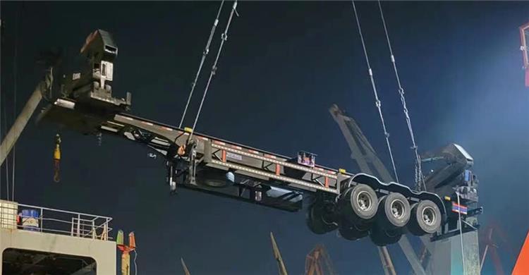 20/40Ft Hammar Side Loader Trailer for Sale Price In Papua New Guinea