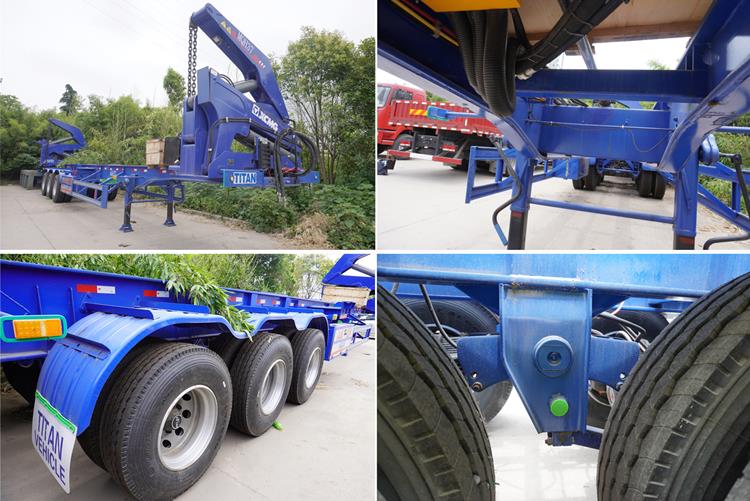 TITAN 20/40 Foot Side Lifter Trailer for Sale In Guinea Gnbty