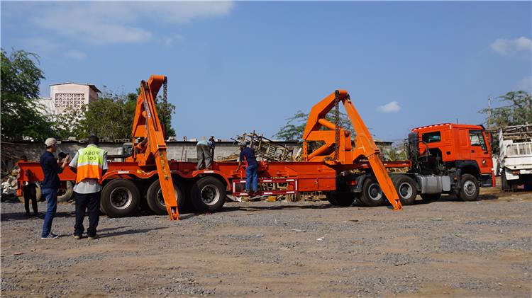37 Ton Side Loader Container Trailer for Sale In Djibouti