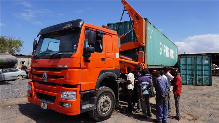 37 Ton Side Loader Container Trailer for Sale In Djibouti