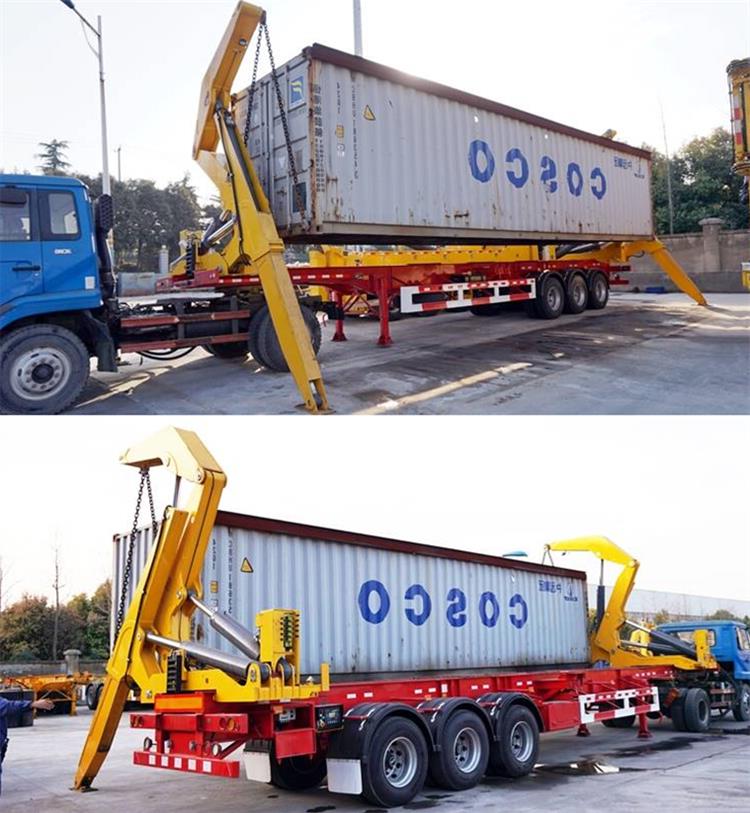 40Ft Side Lifter Trailer will be sent to Gabon