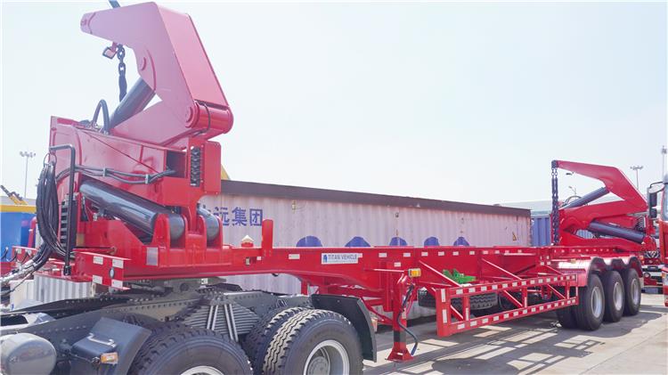 37 Ton 40 foot Side Loader Trailer for Sale Tanzania