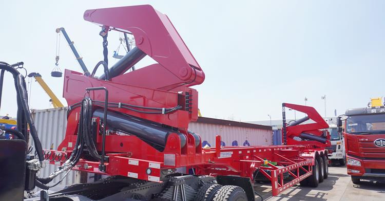 37 Ton 40 foot Side Loader Trailer for Sale Tanzania