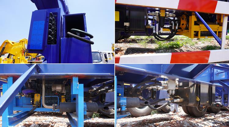 40 Ton Container Trailer Side Loader for Sale In Papua New Guinea