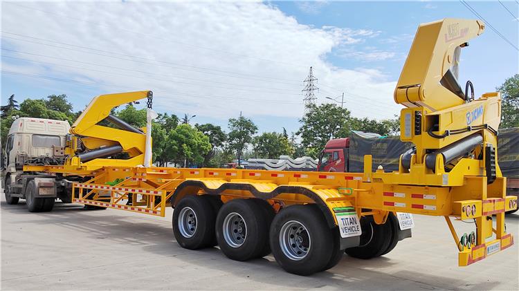 40 ft Self Loading Container Trailer for Sale In Angola