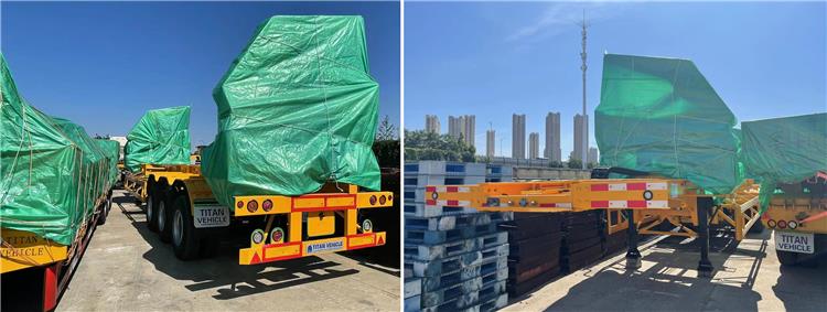 40 ft Self Loading Container Trailer for Sale In Angola