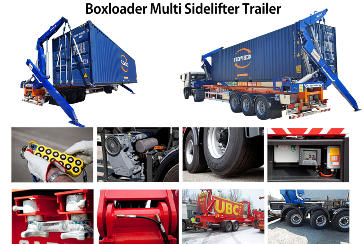 Top 2 Boxloader Sidelifter Trailer