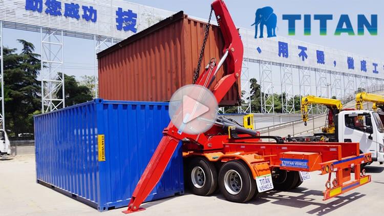 37T Container Side Lifter Trailer