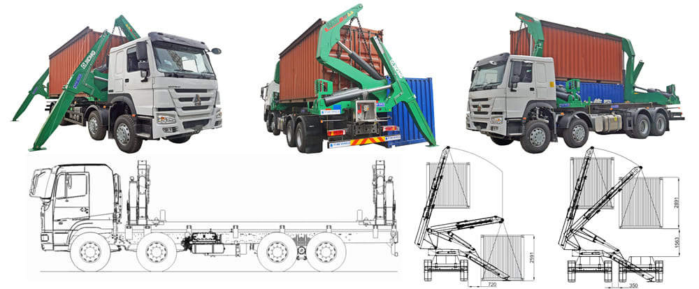 Clearance Sale 20ft Side Lifter Truck Price: 103750 USD
