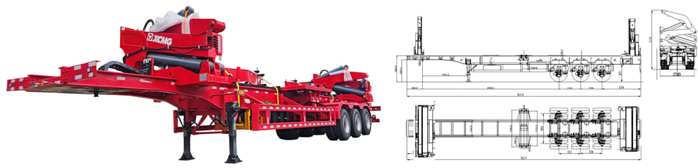 Spot Discount 37 Ton Sidelifter Price: 89800 USD