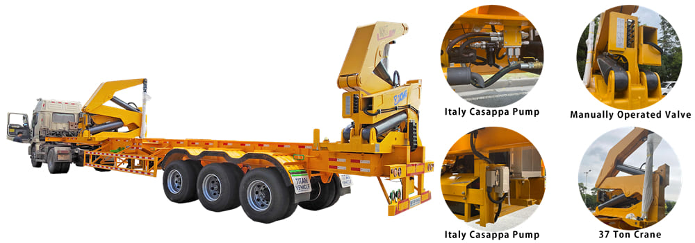 Spot Promotion 40ft Side Lifter Trailer Price: 76250 USD