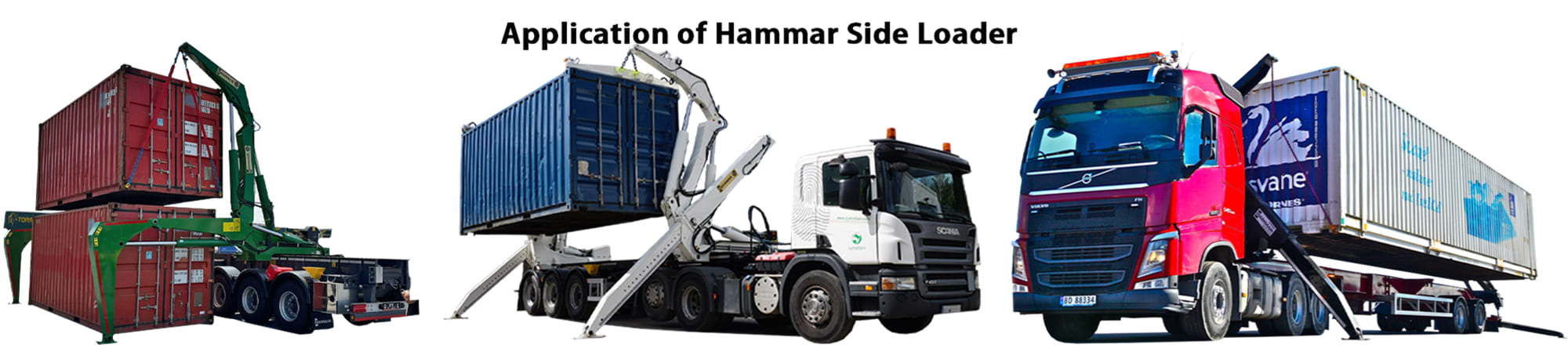 2025 New Hammar Side Loader Price: 70000-90000 USD - Hammar Sideloader for Sale