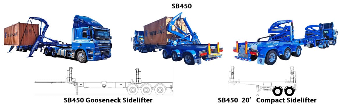 2025 New Steelbro Sidelifter Trailer Price: 64000-83000 USD