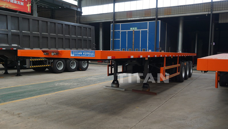 flatbed trailer