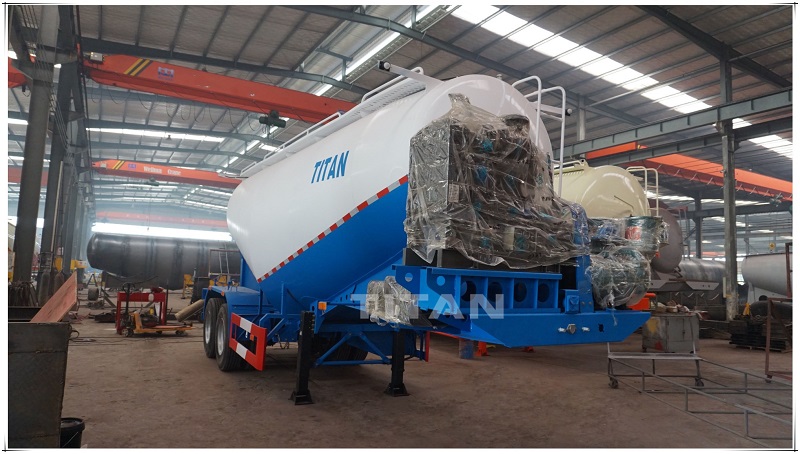 bulk cement tank trailer