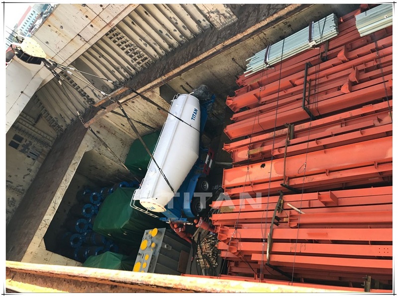 bulk cement tank trailer