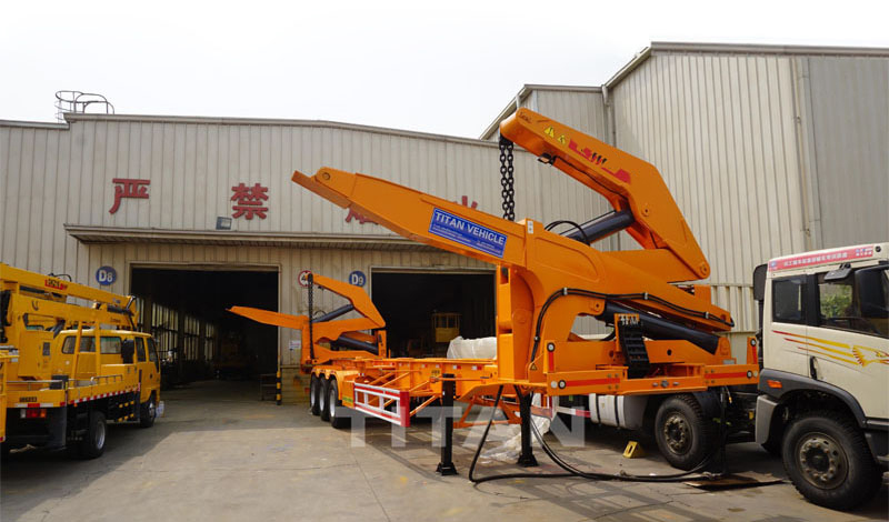 container side loader